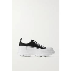Alexander McQueen Sko Alexander McQueen Canvas Sneakers - Sort
