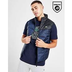 Lacoste M Vests Lacoste Square Baffle Gilet, Navy