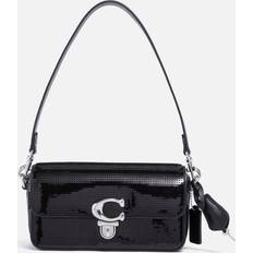 Coach Studio Sequin Baguette Bag Black