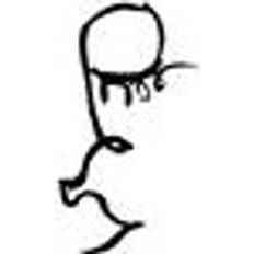 Half Face Black 30 x 40