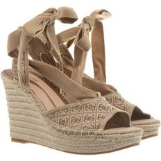 Guess Damen Espadrilles Guess Keilsandalen beige Keilsandalette Halona, Beige