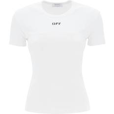 Off-White Off Print Ribbed T-shirt - White