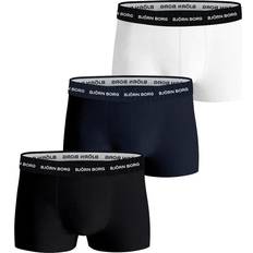 Björn Borg Cotton Stretch Trunk 3-Pack - Zwart