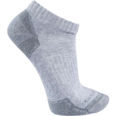 Carhartt Uomo Intimo Carhartt Midweight Cotton Blend Low Cut Socks 3-pack - Grey