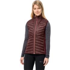 Braun - Damen Westen Jack Wolfskin Damen Weste ROUTEBURN PRO INS VEST W Braun