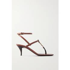 Plataforma Sandalias de tacón Saint Laurent Sandalias Cassandra De Piel