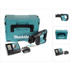 Makita Säbelsägen Makita djr 188 rm1j akku reciprosäge 18 v brushless 1x akku 4,0 ah lader Metall