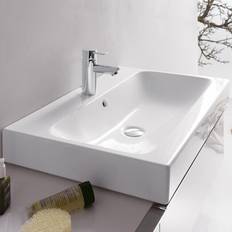 Lavandini da bagno Geberit iCon Aufsatzwaschtisch Mit Hahnloch 75 x 48.5 cm Weiß 124575