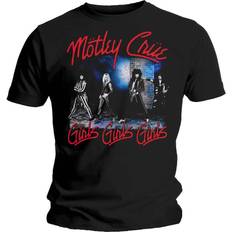 ROCK OFF Motley Crue T-shirt Smokey Street Men's - Black