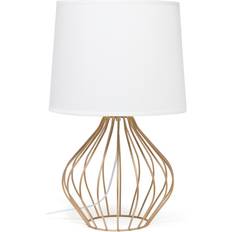 Lighting Simple Designs Geometrically Wired Table Lamp