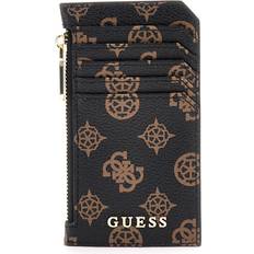 Guld Kortholdere Guess Fynna Card wallet Mocha Logo