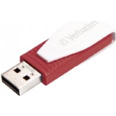 Verbatim Store 'n' Go Swivel USB flashdrive 16 GB USB 2.0 rød