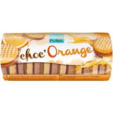 Orange Kuchen Pural Doppelkekse Choc Orange Kakao-Orangen-Creme