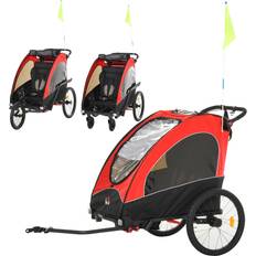 Kinderwagen Homcom 3 in 1 Kinderanhänger Jogger 2