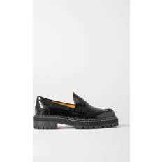 Leather Platform Loafer