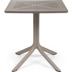 Nardi Clip Cafebord 70x70 Latte Cafésæt