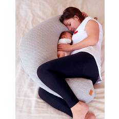 Almohadas de Embarazo y Lactancia Beaba Almohada De Lactancia Y Maternidad Big Flopsy, Gris Jaspeado