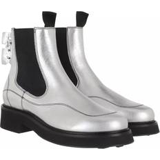 Off-White Chelsea Boots Off-White Boots & Ankle Boots Laminate Chelsea Boot silver Boots & Ankle Boots for ladies