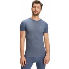 Hombre - Lana Camisetas Térmicas Falke Camiseta - Bleu