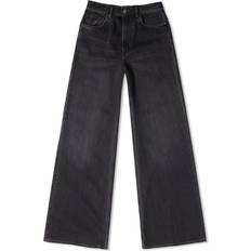 Acne Studios 2022 high-rise wide-leg jeans blue