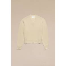 Ami Paris Off-White Cut-Out Sweater IVORY/185