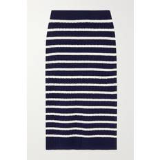 Polo - Women Skirts Polo Ralph Lauren Cable-knit wool midi skirt multicoloured