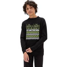 Vans Sweatshirts Vans Kids Neon Flames Crew Black