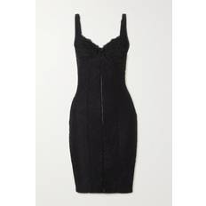 Underwire Dresses Balenciaga Lace Minidress - Black