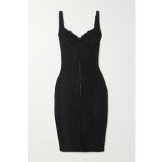 Balenciaga Damen Kleider Balenciaga Minikleid aus Spitze Schwarz