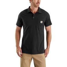 Carhartt Polos Carhartt Force Delmont Pocket Polo - Nero Dimensione