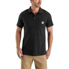 Carhartt Herr Pikétröjor Carhartt Piké 103569 Svart