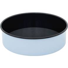 Riess Cake Tin 26cm Blue Enamel Pie Dish 26 cm