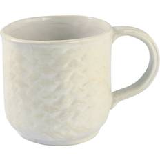 Greengate Kopper & Krus Greengate Woven Tasse off white Becher