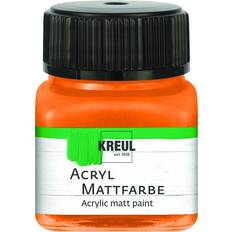 Amarillo Pinturas acrílicas Kreul Acryl Mattfarbe 20ml orange