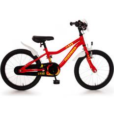 18" - Weiß Kinderfahrräder Bachtenkirch 18" Kinderfahrrad Kuma "Feuerwehr" rot/weiß/gelb-refl.