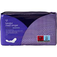Hjärtats bindor med vingar Natt 20st 20-pack