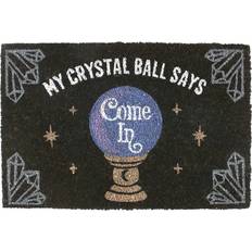 Pattern Yes/No Carpets & Rugs Horror-Shop Crystal ball fußmatte Schwarz