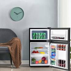 Kühlschränke Costway 90L Mini-Kühlschrank Standkühlschrank