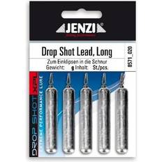 Elritze Fischköder Jenzi Drop-Shot-Blei Long 25g 4Stk