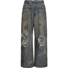 Balenciaga Trousers & Shorts Balenciaga Distressed Jeans blau