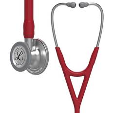 Littmann cardiology 3M Littmann Cardiology IV Diagnostic Stethoscope, Standard-Finish Chestpiece, Burgundy Tube, Stainless Stem and Headset, 27 inch, 6184