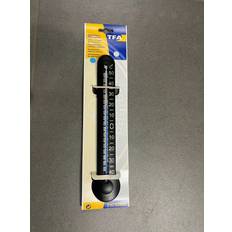 TFA Thermometers en weerstations TFA Muurthermometer Zwart En Zilver