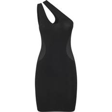 Stella McCartney Mesh Panel Minidress - Black