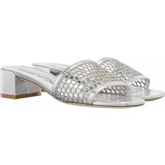 Damen - Silbrig Slides Stuart Weitzman Pantoletten silber Slide