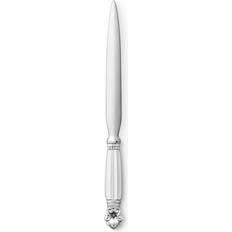 Georg Jensen Bestik Georg Jensen Konge Papirkniv Sterlingsølv Rustfrit Stål Ostekniv