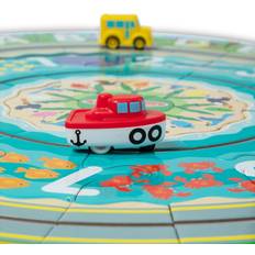 Melissa & Doug Legpuzzels voor op de vloer Melissa & Doug Puzzel met rails, 48 stukjes, Incl. 2 vaartuigen