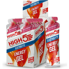 High5 EnergyGel Electrolyte Bringebær Gel