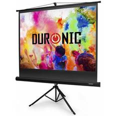 Duronic projector screen tps60 /43 60" portable tripod projection screen brillia
