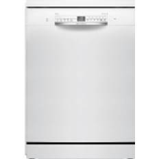 Bosch 60 cm - Fritstående Opvaskemaskiner Bosch 4242005437351 Hvid, Rustfrit stål