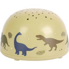 Dinosaurer Belysning A Little Lovely Company Projector Dinosaurs Natlampe